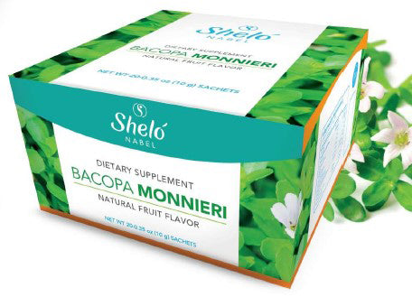 Shelo Nabel Bacopa Monnieri - ¡Todo el poder para ti desde la raÃz¡ Code / Clave U1311 20 Sobres De 10 g c/u. Cont Net 200 g