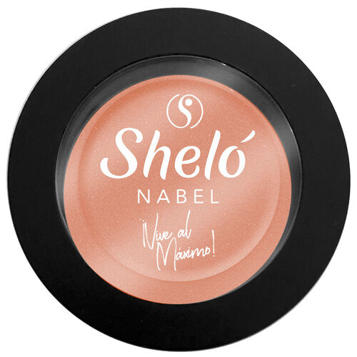 Shelo Nabel Rubor Estuche Chocolate - Textura suave que brinda un acabado sutil y terso.
