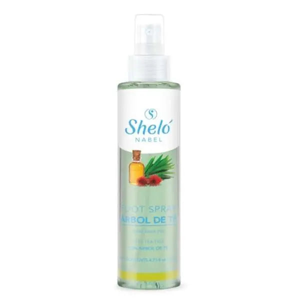 Shelo Nabel Spray Para Pies Te de Arbol - SPRAY PARA PIES ARBOL DE TE Cuidado Corporal shelo Nabel Presentacion: PARA QUE SIRVE EL SPRAY ARBOL DE TE SHELO NABEL? El aceite de árbol de té posee propiedades antisépticas y es usado para prevenir y ayudar en infecciones.