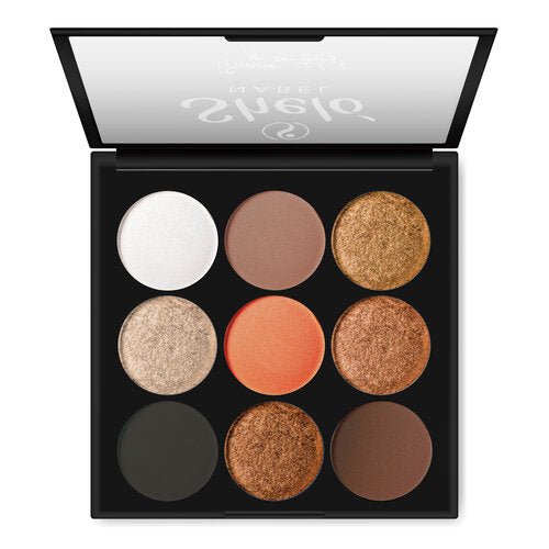 Shelo Nabel Sombras Compactas Terra - Terra. La combinación ideal de colores y texturas para lograr una mirada seductora y hermosa.