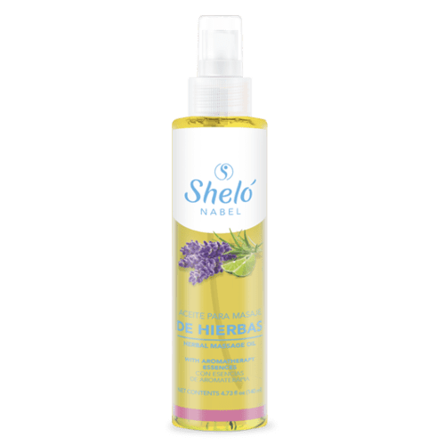 Shelo Nabel Aceite de Hierbas - El aceite de hierbas, posee cualidades únicas: aromatiza tu piel, relaja, facilita el deslizamiento de las manos y además, te brinda las propiedades esenciales de los ingredientes que lo componen.