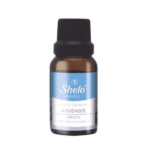 Shelo Nabel Aceite Esencial Arvensis -  Menta. Los Aceites Esenciales Son Compuestos Naturales, AromÃ¡ticos Y VolÃ¡tiles Que Se Encuentran En Las Flores, Las RaÃ­ces, Las Semillas, Los Tallos Y La Corteza. Estabiliza tus estados de Ã¡nimoâ€¦ Â¡Vive en presente y positivo! Contiene: Arvensis, Canela y Menta Piperita. SÃ³lo para uso TÃ³pico y Humidificador. 15 ml