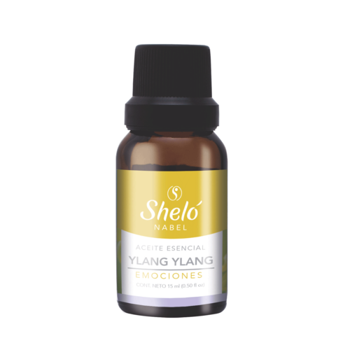 Shelo Nabel Aceite Esencial Ylang Ylang -  Emociones. Los Aceites Esenciales Son Compuestos Naturales, AromÃ¡ticos Y VolÃ¡tiles Que Se Encuentran En Las Flores, Las RaÃ­ces, Las Semillas, Los Tallos Y La Corteza.â€œDecide vivir en un mundo de alegrÃ­a y entusiasmoâ€, Contiene: Ylang Ylang, Bergamota, SÃ¡ndalo, Gardenia, Toronja y JazmÃ­n. SÃ³lo para uso TÃ³pico y Humidificador.