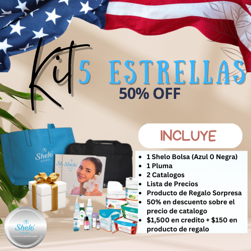 Kit 5 Estrellas 50% de Descuento