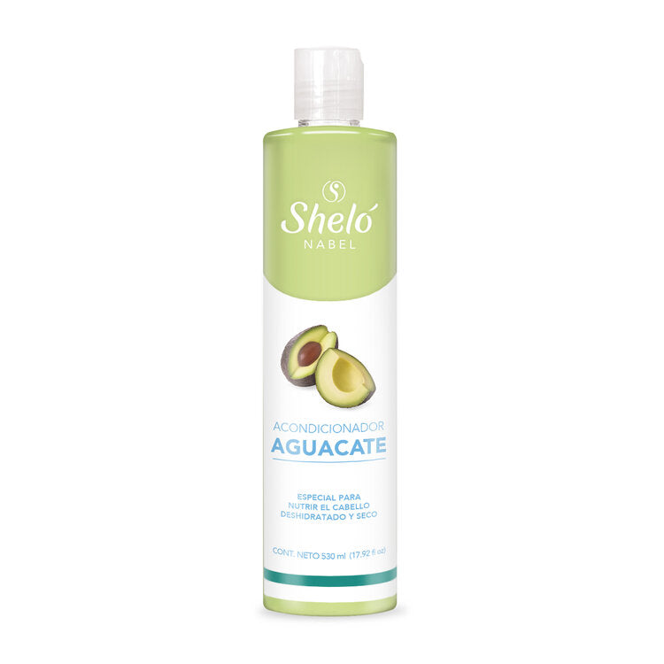 Shelo Nabel Acondicionador  de Aguacate -  La vida es bellaâ€¦Â¡Tu cabello tambien puede serlo!. HidrataciÃ³n profunda. Con extracto natural de Aguacate, ideal para hidratar, nutrir y fortalecer el cabello.