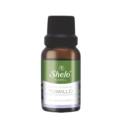 Shelo Nabel Aceite Esencial Tomillo -  ArmonÃ­a. Los Aceites Esenciales Son Compuestos Naturales, AromÃ¡ticos Y VolÃ¡tiles Que Se Encuentran En Las Flores, Las RaÃ­ces, Las Semillas, Los Tallos Y La Corteza.Â¡Equilibra tu respiraciÃ³n!, Contiene: Tomillo, Clavo, Eucalipto y Hierbabuena. SÃ³lo para uso TÃ³pico y Humidificador.