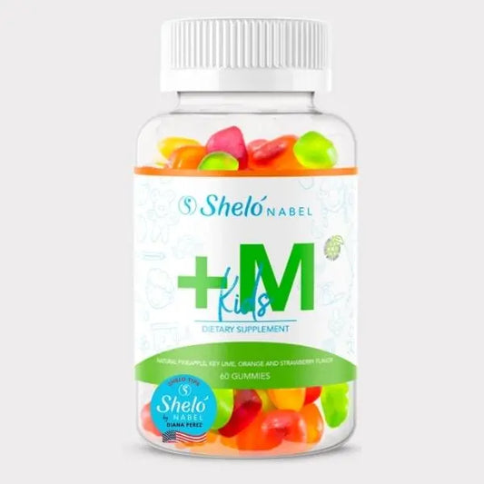 Shelo Nabel Kids Gomas M -  Toma 2 Gomita por dÃ­a, lo recomendamos por la maÃ±ana y noche, por su agradable sabor a pina serÃ¡ como una recompensa cargada de sabor y nutriciÃ³n.!